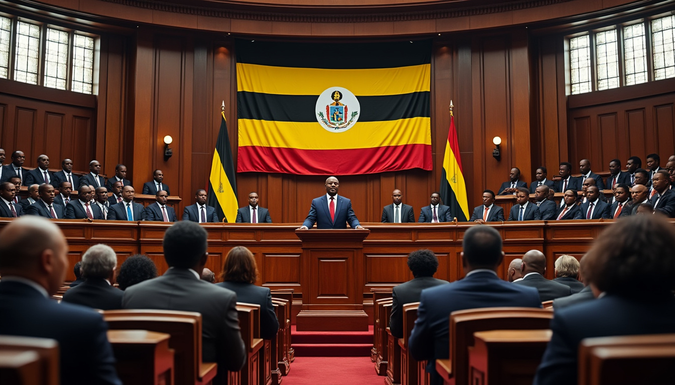 Ouganda : le Parlement désigne un nouveau président suite à la démission d&rsquo;une figure majeure du parti