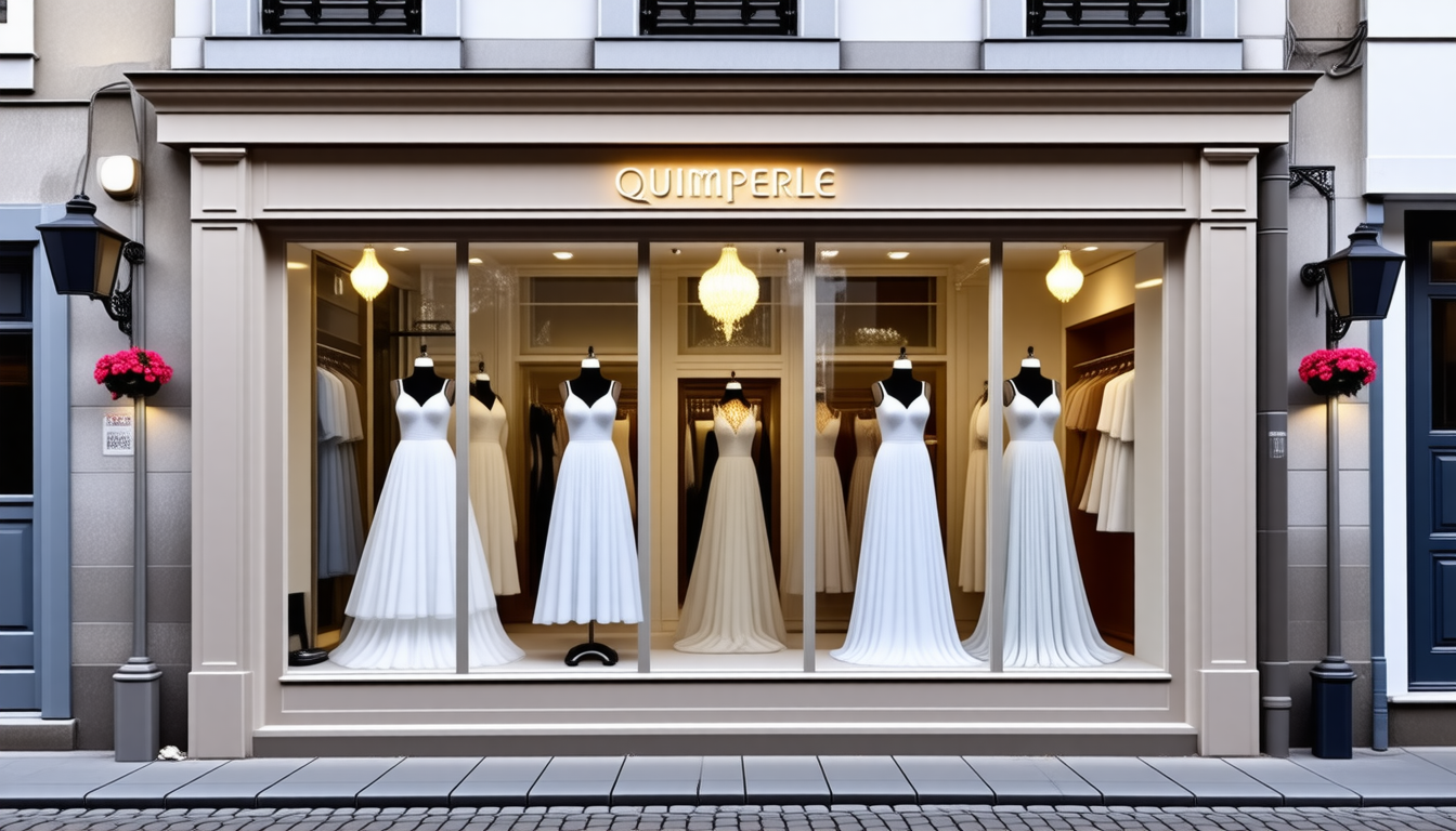 découvrez la nouvelle boutique de robes de mariée qui s’installe à quimperlé dans l’ancien local de l’office de tourisme, offrant des modèles élégants pour le plus beau jour de votre vie.