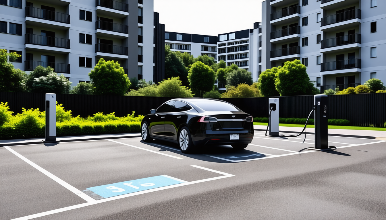 Voiture électrique en copropriété : guide pratique pour installer une borne de recharge
