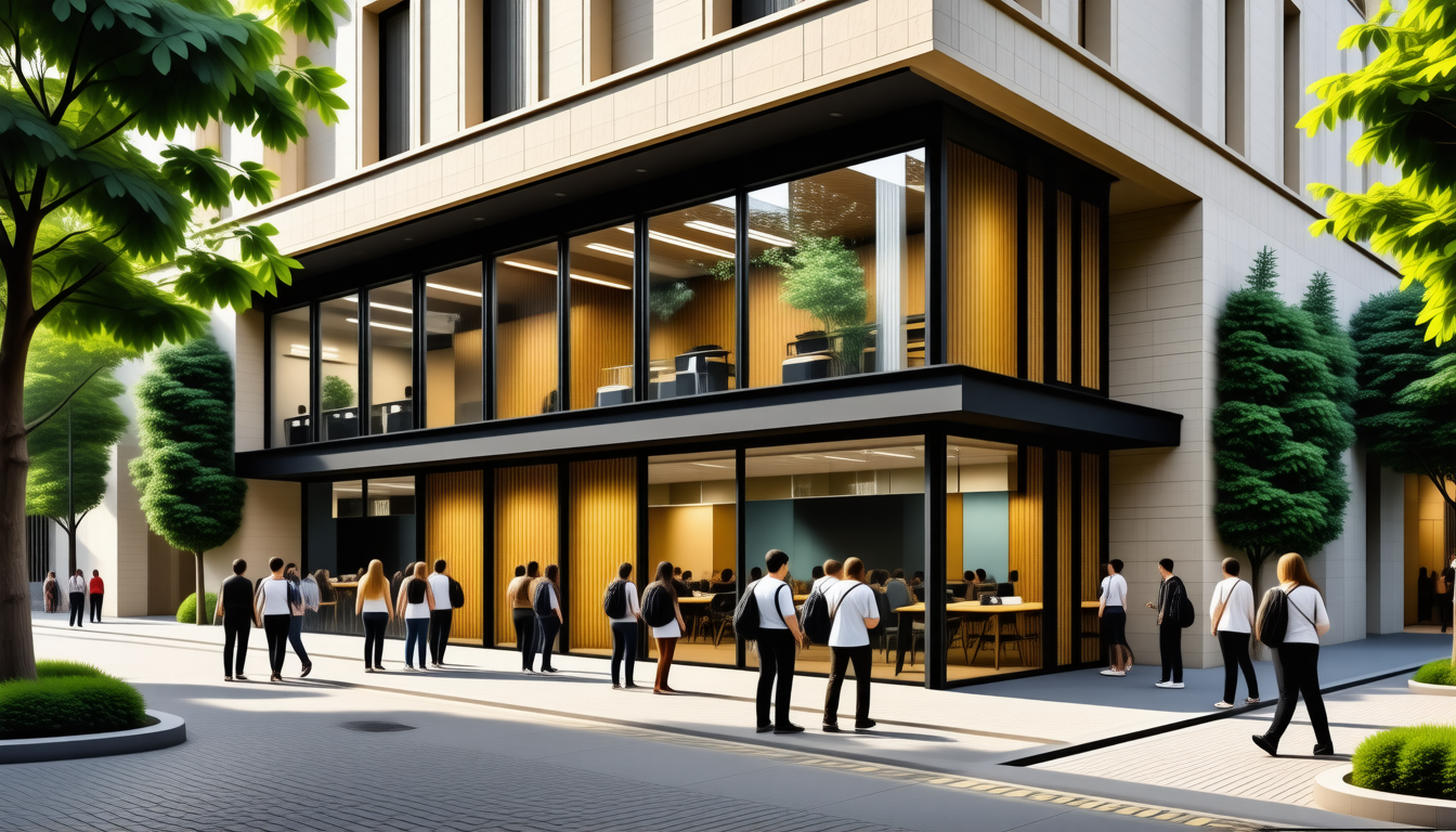 découvrez la transformation d'un immeuble du centre-ville de narbonne, conçu pour accueillir les étudiants et créer de nouvelles opportunités au cœur de la ville.