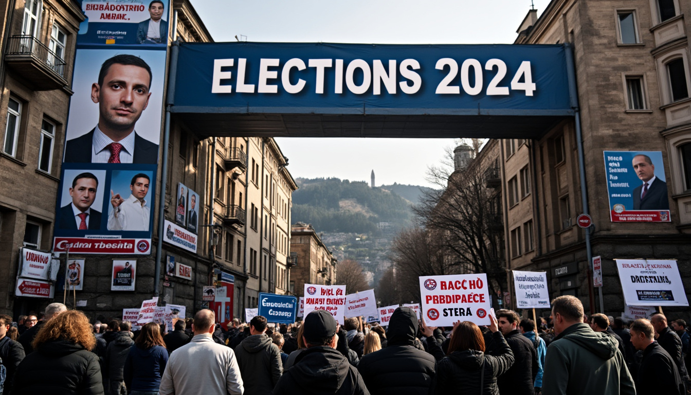 en arménie, six candidats pro-russes de l'opposition ont été arrêtés à la veille des élections législatives, suscitant des tensions politiques majeures.