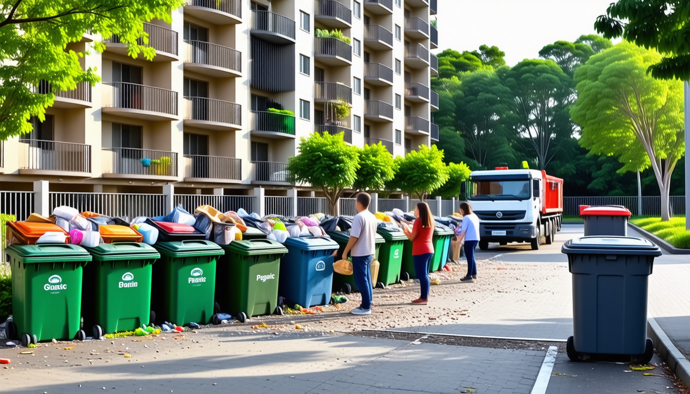 découvrez comment les déchets sont collectés et gérés en copropriété, du tri sélectif aux zones de dépôt, pour un environnement plus propre et responsable.