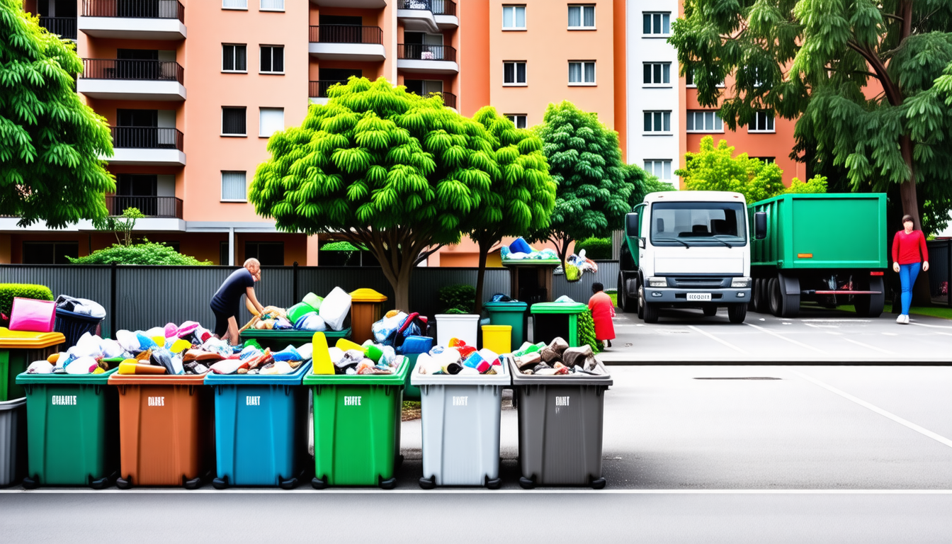 découvrez comment vos déchets sont gérés en copropriété, du tri sélectif aux zones de dépôt, pour un environnement plus propre et respectueux.