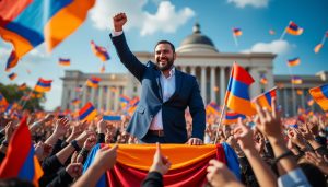 découvrez les résultats des élections législatives en arménie où le premier ministre nikol pachinian célèbre une victoire historique, marquant un tournant politique majeur pour le pays.
