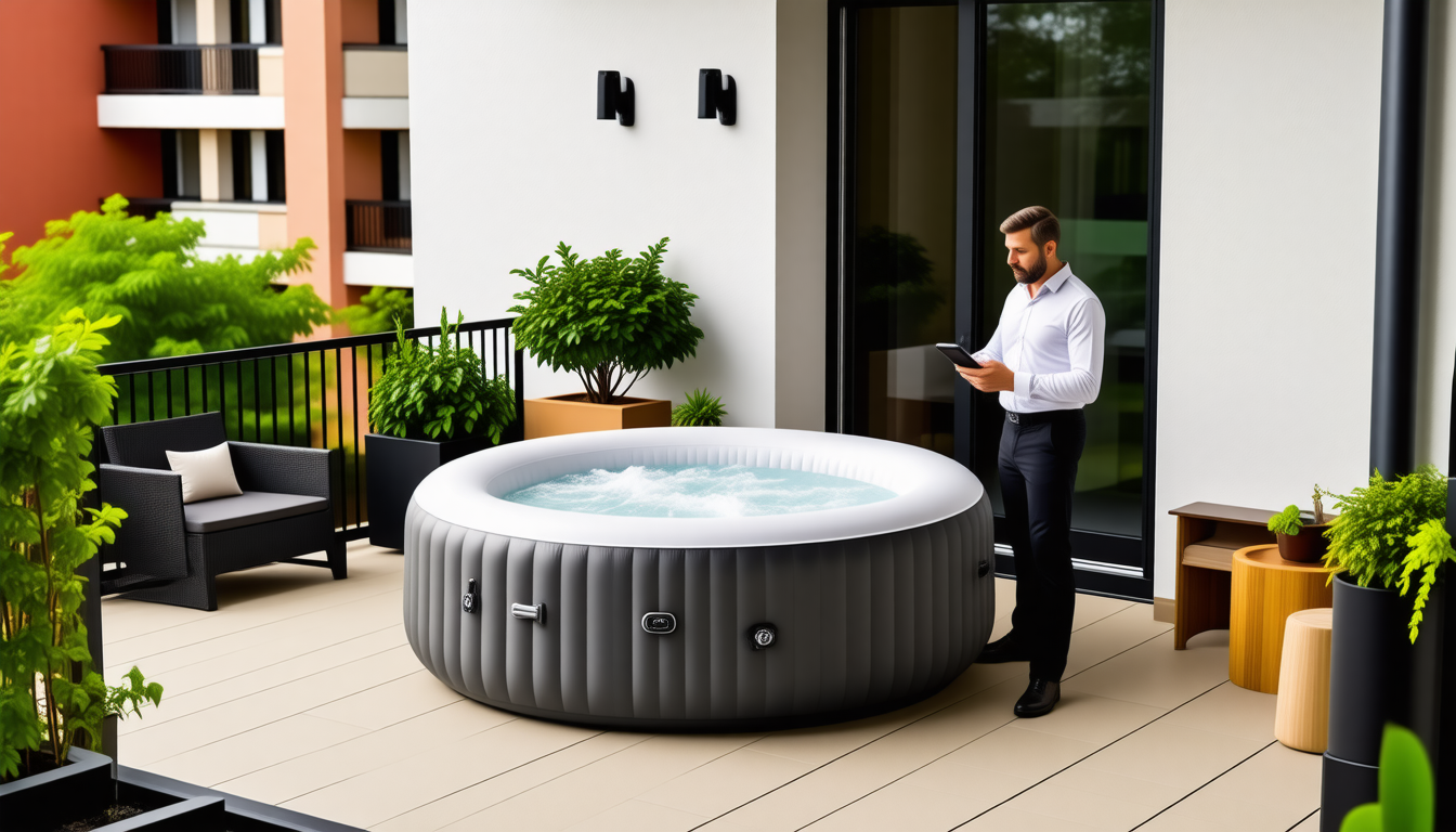 découvrez comment installer un spa gonflable sur votre balcon sans soucis et ce qui s'est réellement passé lorsque le syndic m'a contacté. conseils, astuces et témoignages.
