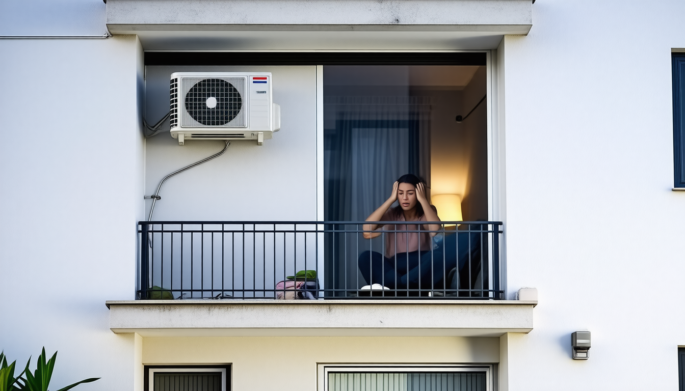 découvrez l'histoire d'un voisinage perturbé par les nuisances nocturnes du climatiseur, remettant en question les limites des droits de chacun.