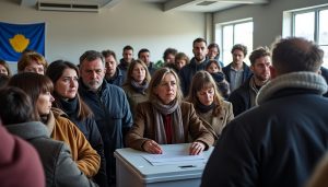 le parti d'albin kurti conserve la première place aux élections législatives au kosovo, malgré une nette baisse de son soutien électoral.