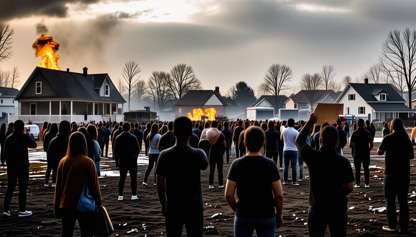 découvrez la réaction de colère face à un nouvel incendie dévastateur dans cette commune, avec un appel fort de la population pour que cela ne se reproduise plus jamais.
