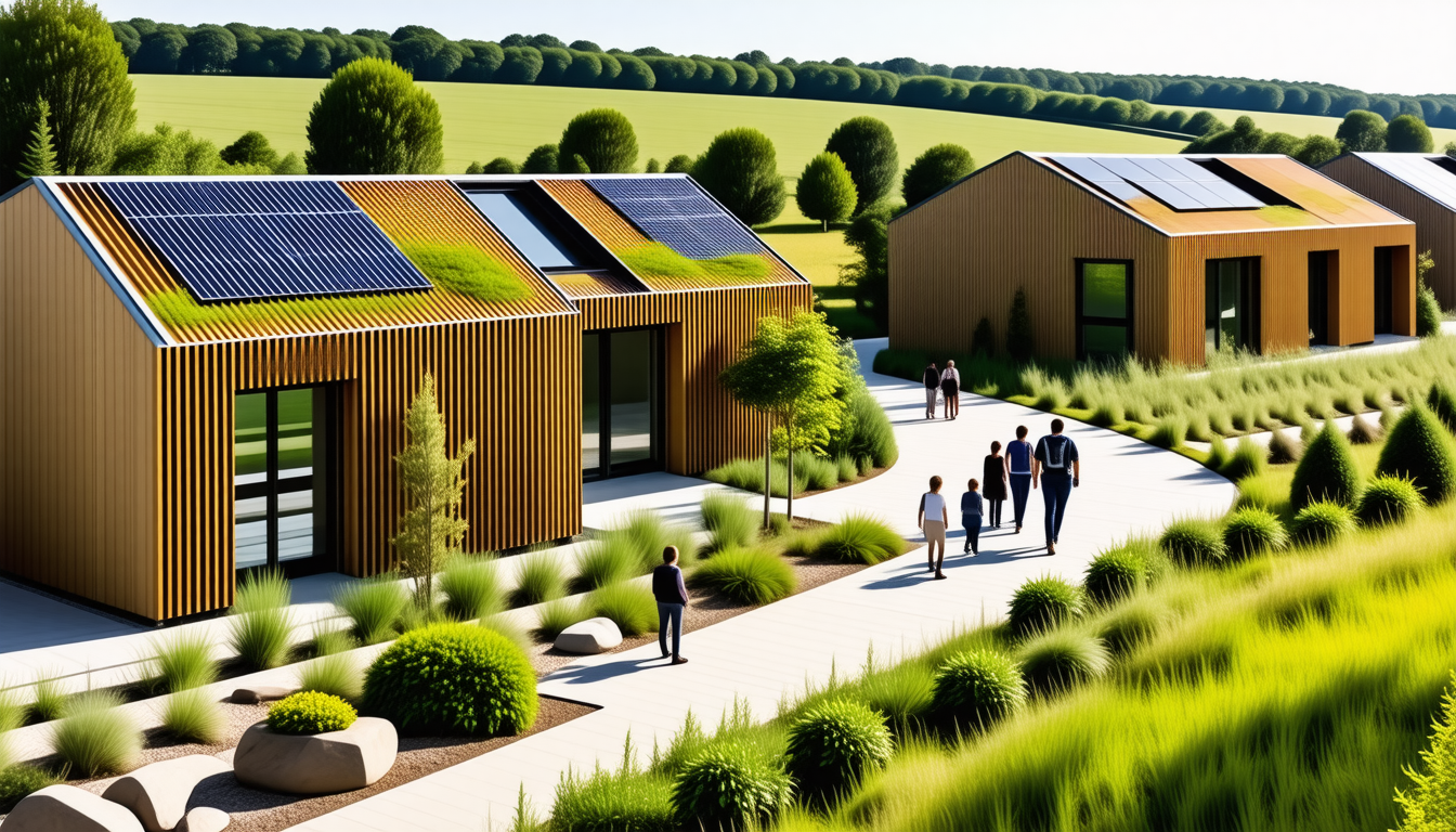 découvrez le projet innovant d’habitat partagé et écologique en cours à saint-laurent-de-la-prée, au lieu-dit, favorisant un mode de vie durable et solidaire.