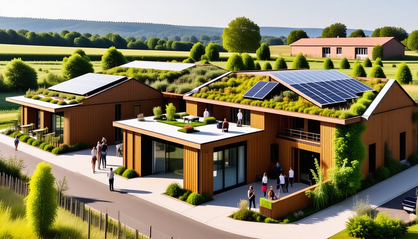 Saint-Laurent-de-la-Prée : un projet innovant d’habitat partagé et écologique en gestation au lieu-dit…