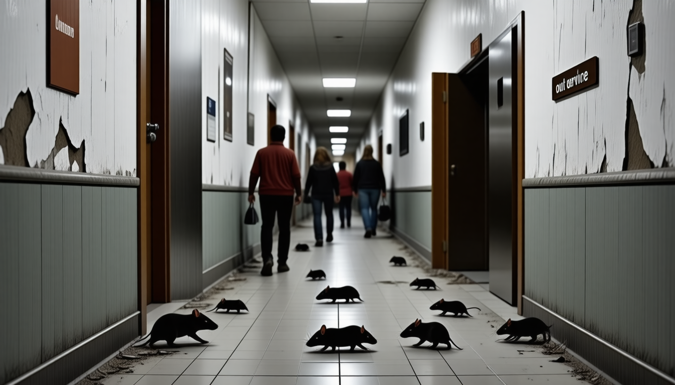 découvrez le quotidien difficile des locataires d'une résidence à toulo, confrontés à une invasion de rats et à un ascenseur hors service, entre désagréments et défis quotidiens.