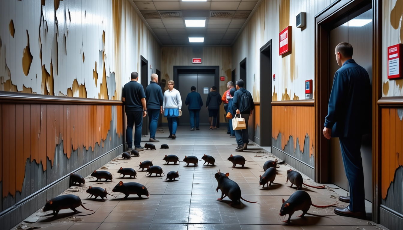 découvrez le quotidien difficile des locataires à toulo, confrontés à une invasion de rats et à un ascenseur hors service, qui impactent leur qualité de vie au sein de la résidence.