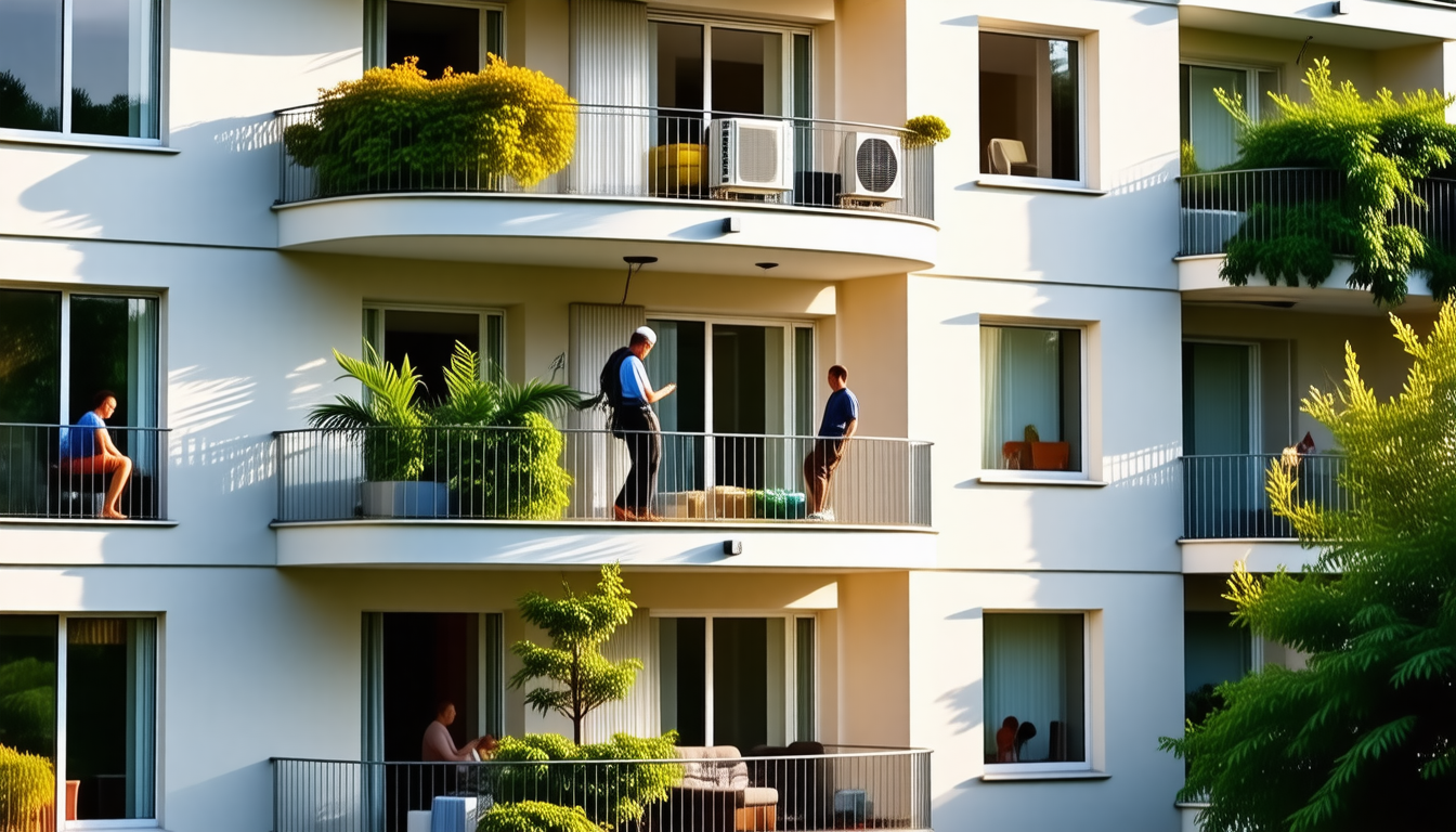 Canicule : guide pratique pour installer une climatisation en copropriété sans tracas
