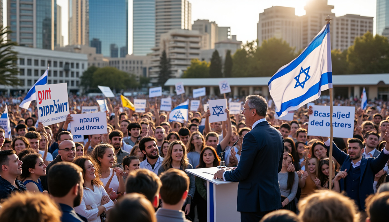 suivez les élections législatives en israël avec gadi eizenkot, qui se présente comme le principal rival de benyamin netanyahou dans cette course politique cruciale.