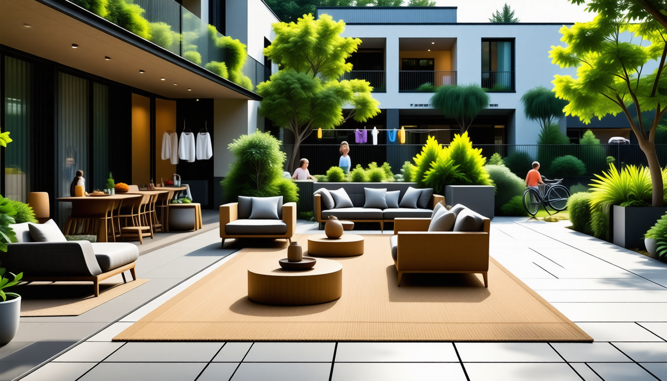 découvrez comment une « magnifique terrasse paisible » en immobilier peut en réalité être un espace partagé, et les implications pour les acheteurs et locataires.