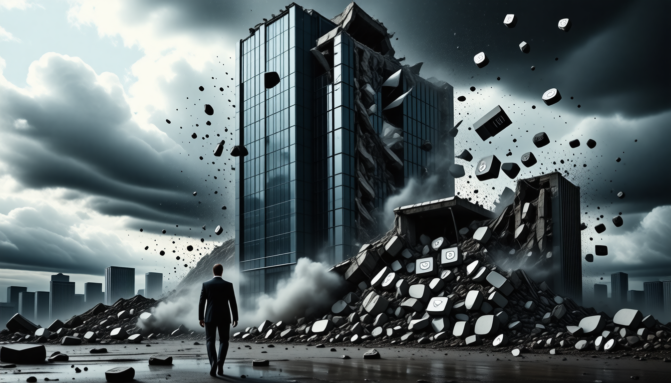 découvrez l'effondrement spectaculaire d'un modèle économique et de son association, analysant les causes et les conséquences de cette fin incroyable.