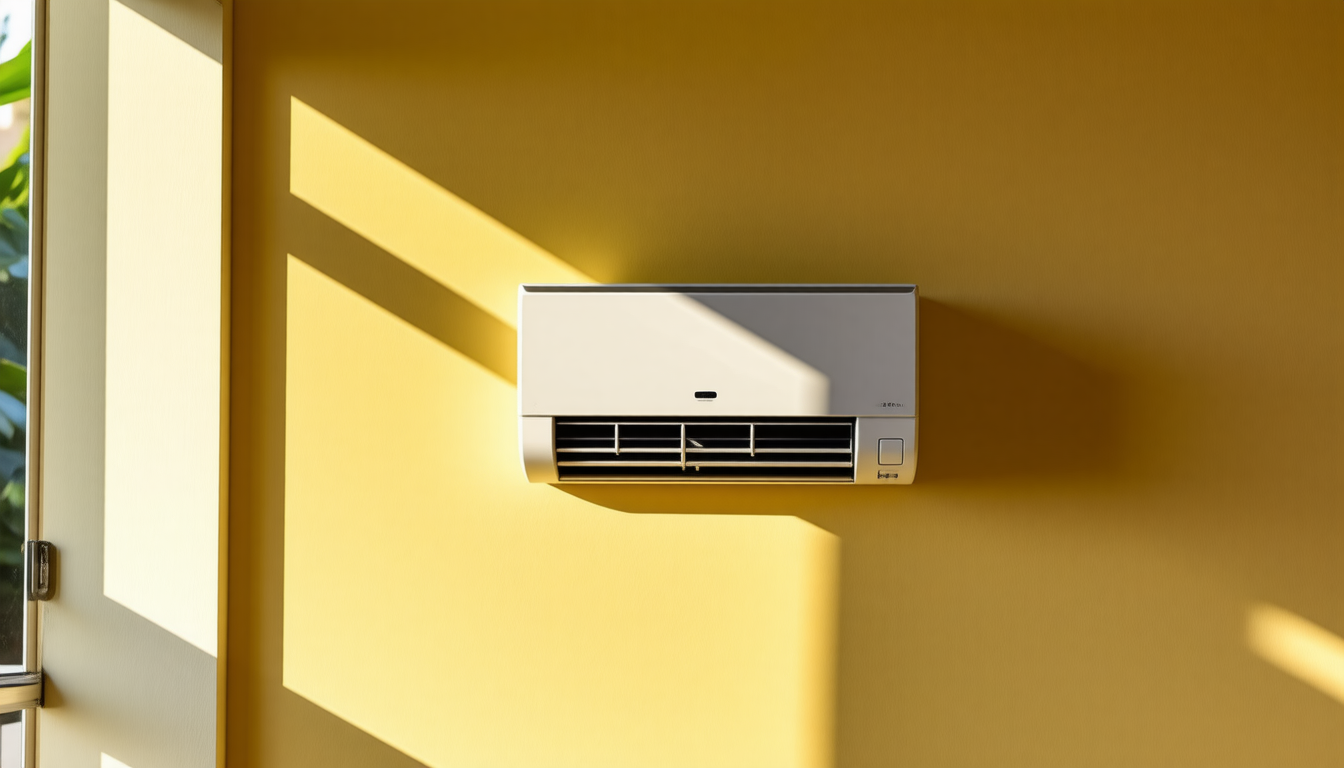 découvrez pourquoi les murs jaunissent sous les rayons du soleil après l'installation de votre climatisation, à travers l'expérience d'un propriétaire.