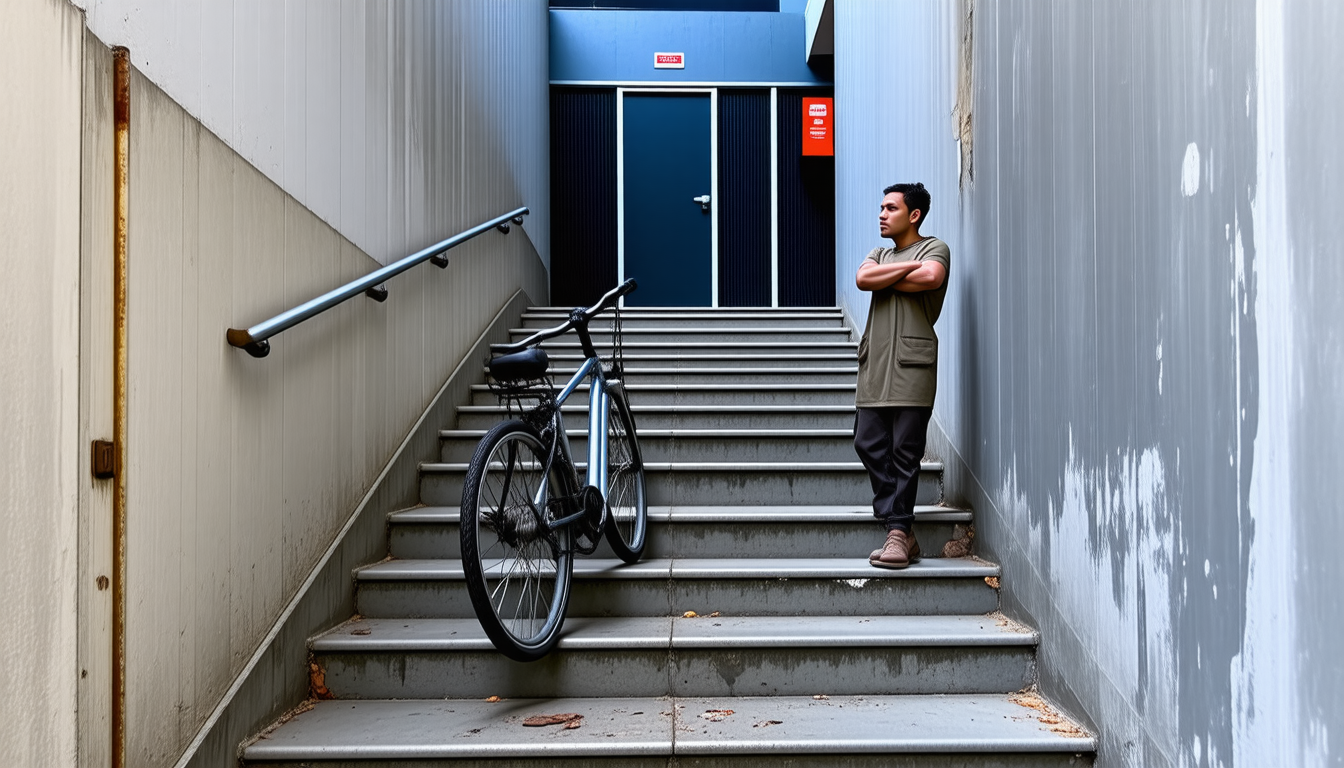 découvrez pourquoi laisser un vélo dans la cage d'escalier peut causer des gênes et des problèmes de sécurité, malgré l'impression que cela ne dérange personne.