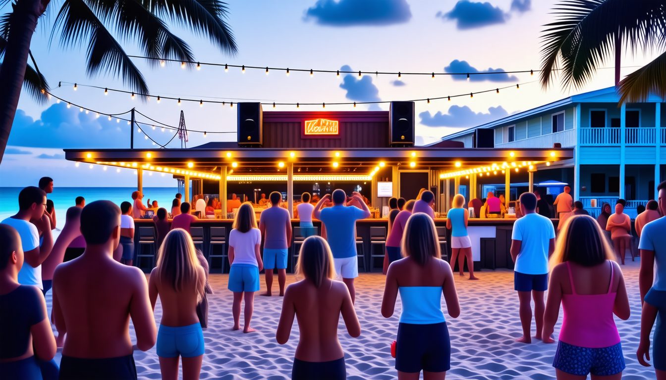 des riverains d'une station balnéaire dénoncent les nuisances sonores et lumineuses causées par un restaurant de plage, perturbant la tranquillité locale.