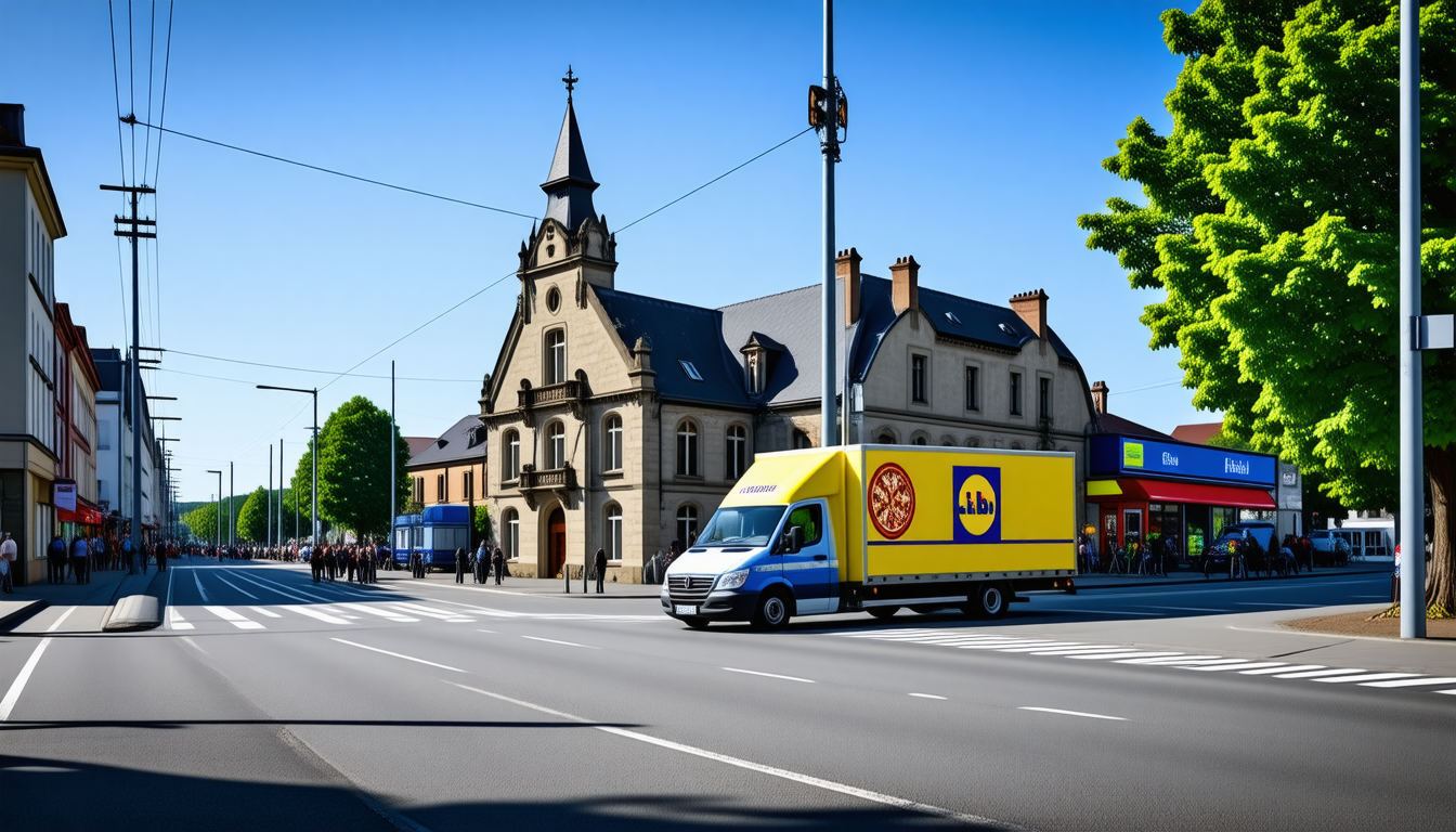 découvrez pourquoi un camion à pizzas attire l'attention de la police, de la mairie, de lidl et cause des interrogations autour d'un câble électrique dans cette intrigue surprenante.