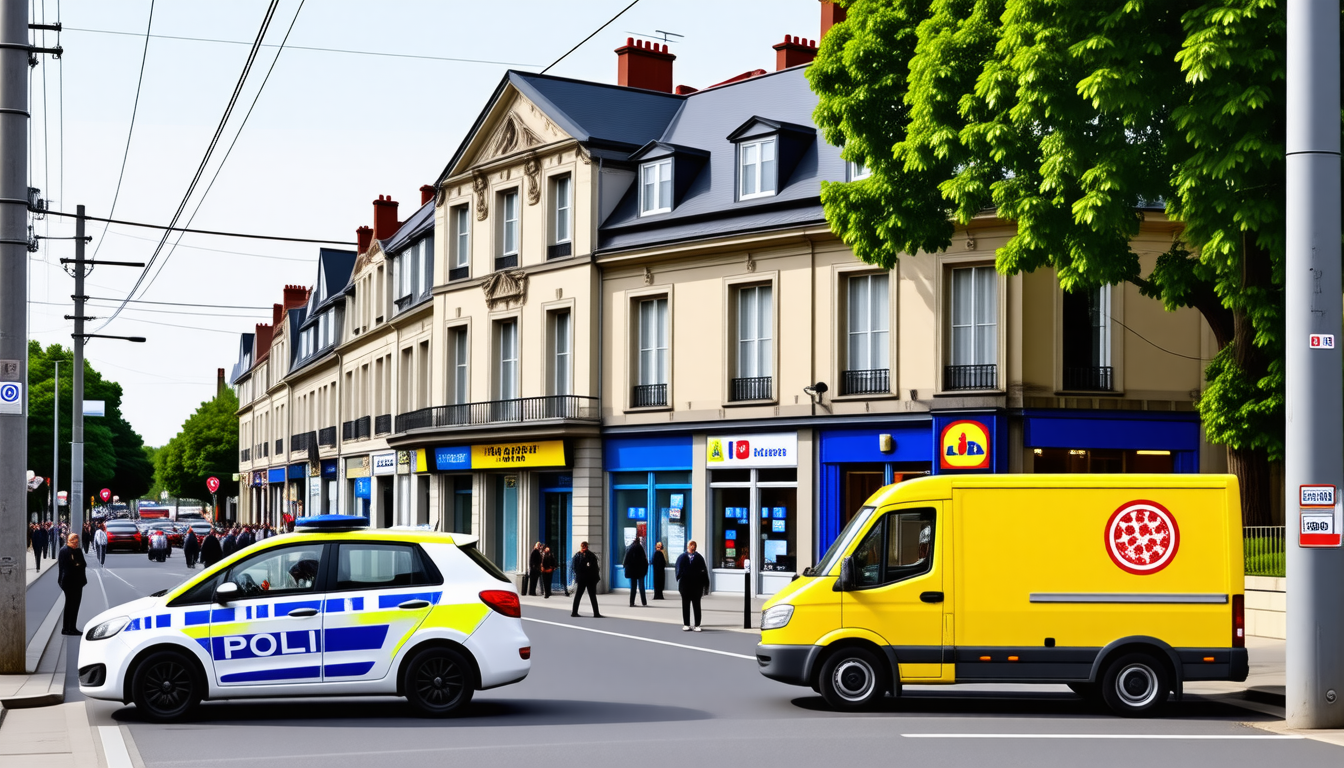 découvrez pourquoi ce camion à pizzas attire l'attention de la police, de la mairie, de lidl et même pour un câble électrique, suscitant ainsi toutes les curiosités dans la ville.