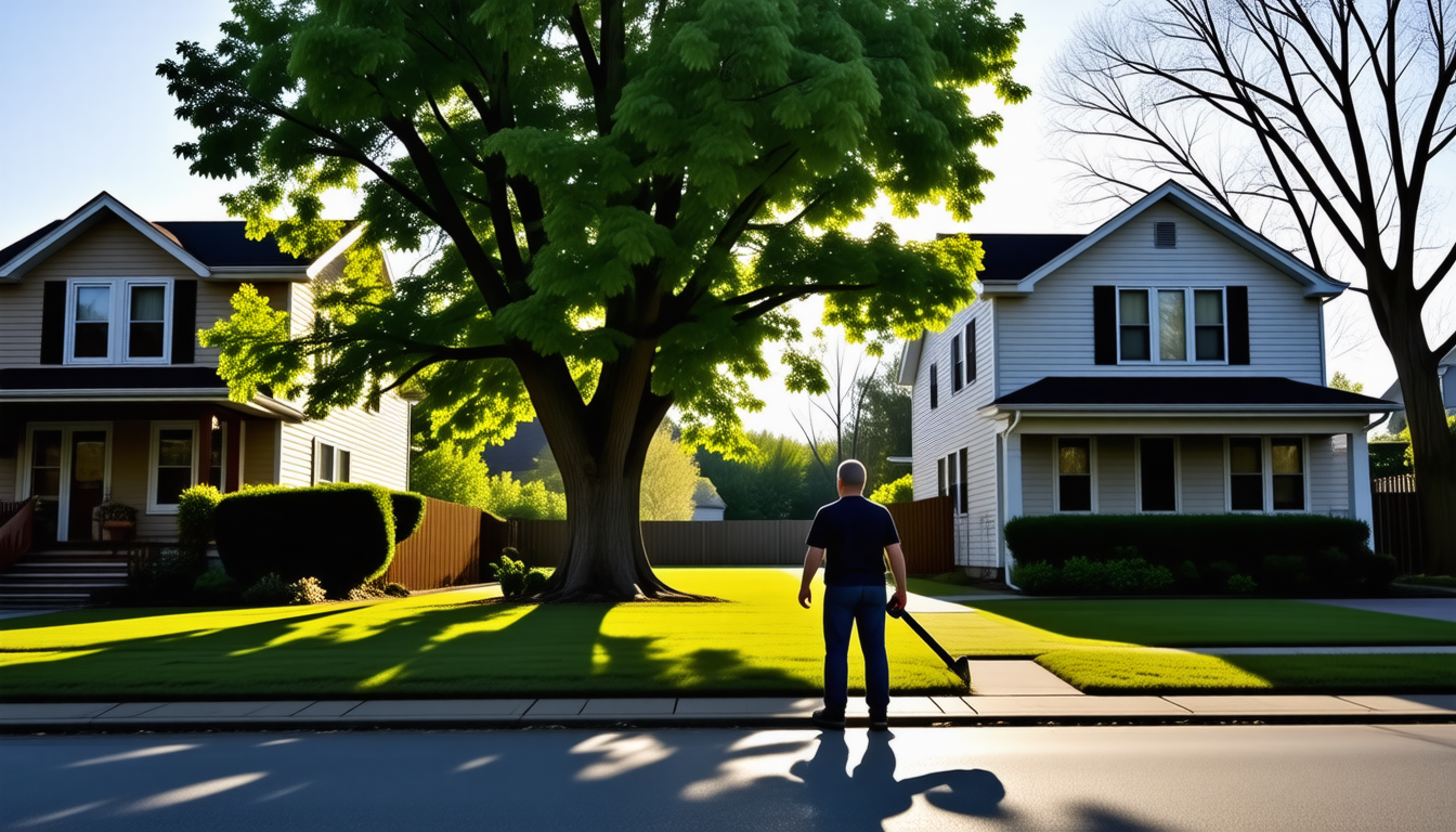 découvrez pourquoi un seul des deux voisins verra son grand arbre coupé malgré leurs demandes, et comment cette situation crée un véritable conflit d'ombre entre eux.