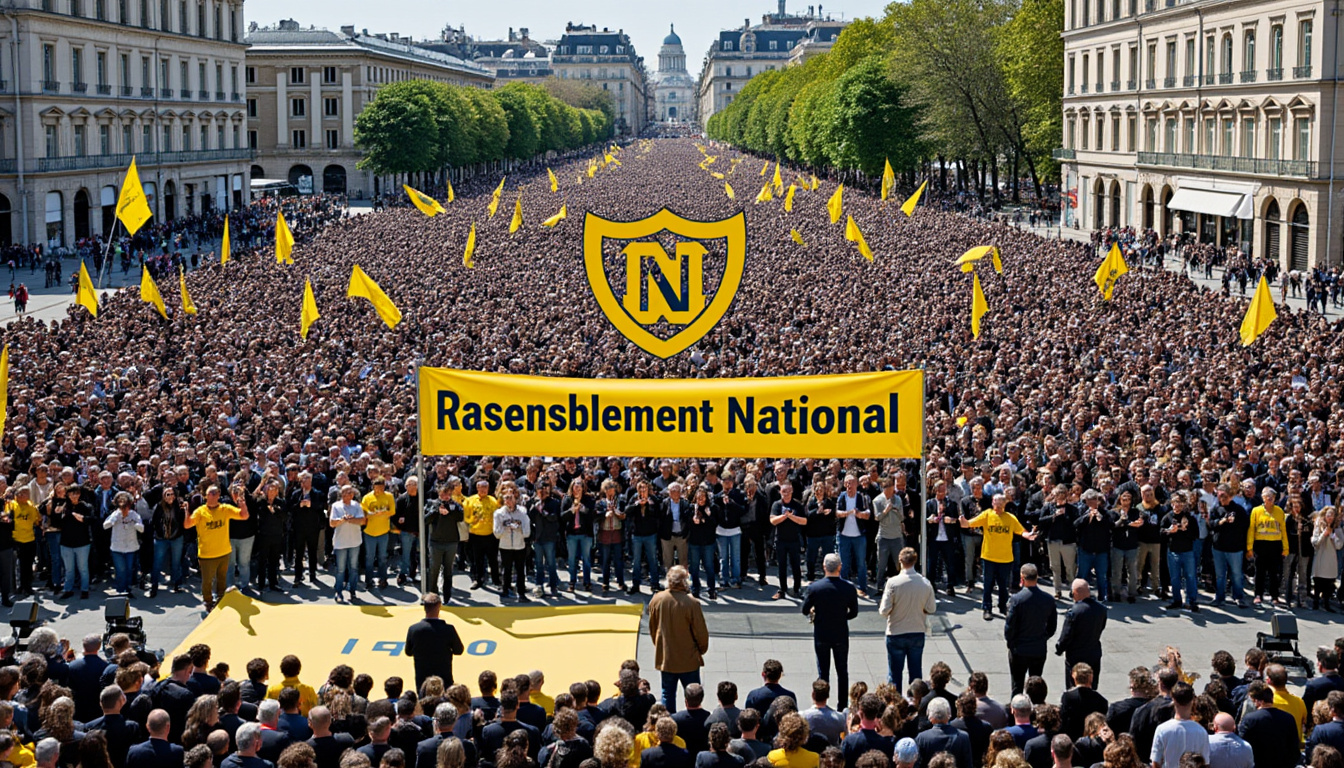 suivez en temps réel les dernières actualités et analyses du rassemblement national (rn), le parti politique français. restez informé des événements, déclarations et évolutions politiques importantes.