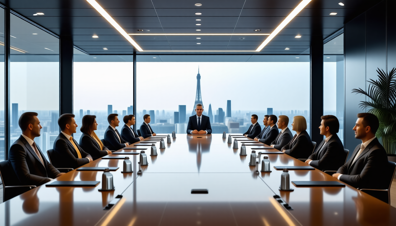 le maire de paris organise une réunion avec les principaux acteurs pour discuter et façonner l'avenir de la tour montparnasse, un enjeu majeur pour la ville.