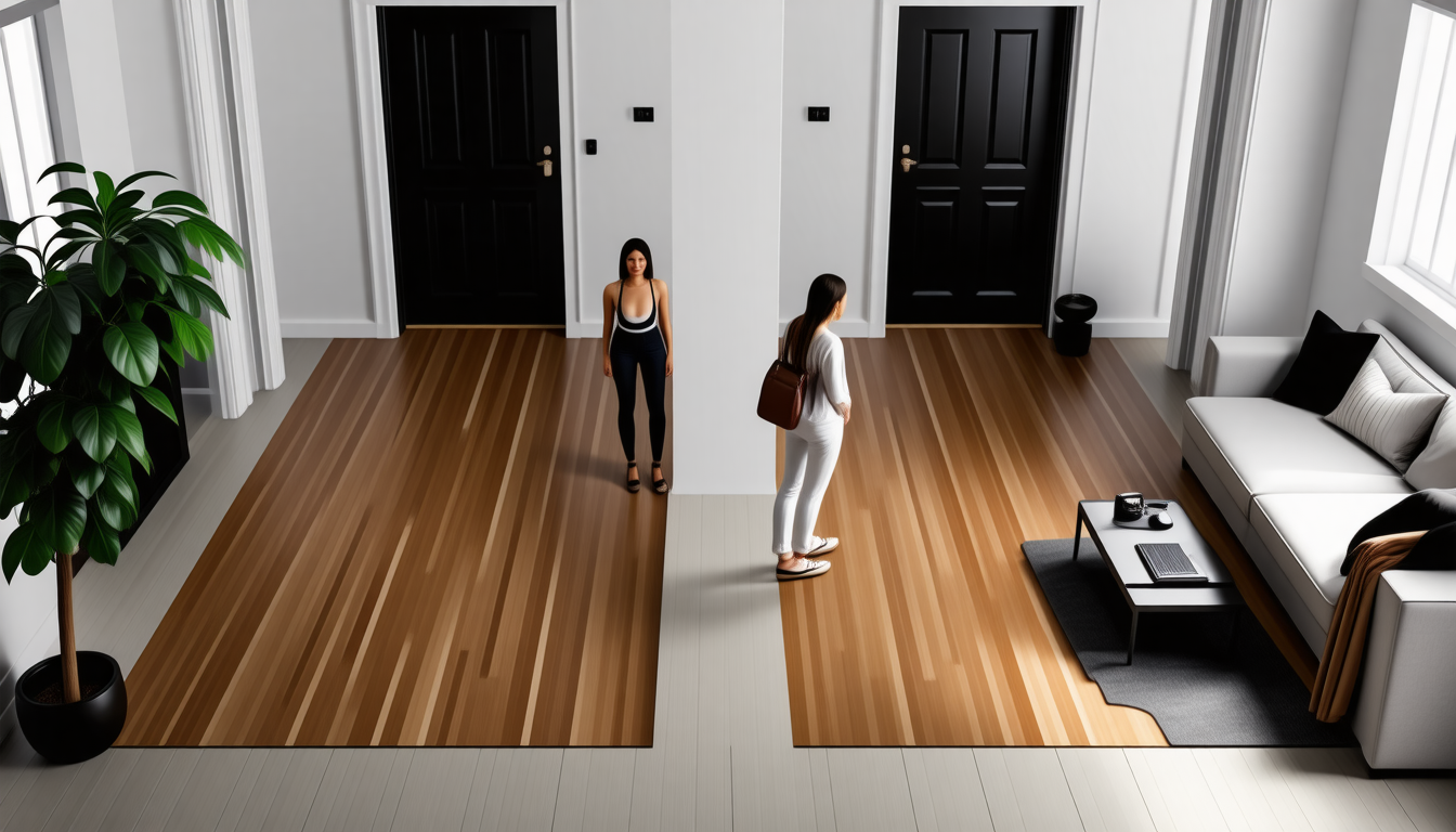 deux voisines posent du parquet le même mois, mais une seule pourra le garder. découvrez pourquoi leurs travaux n’auront pas les mêmes conséquences.