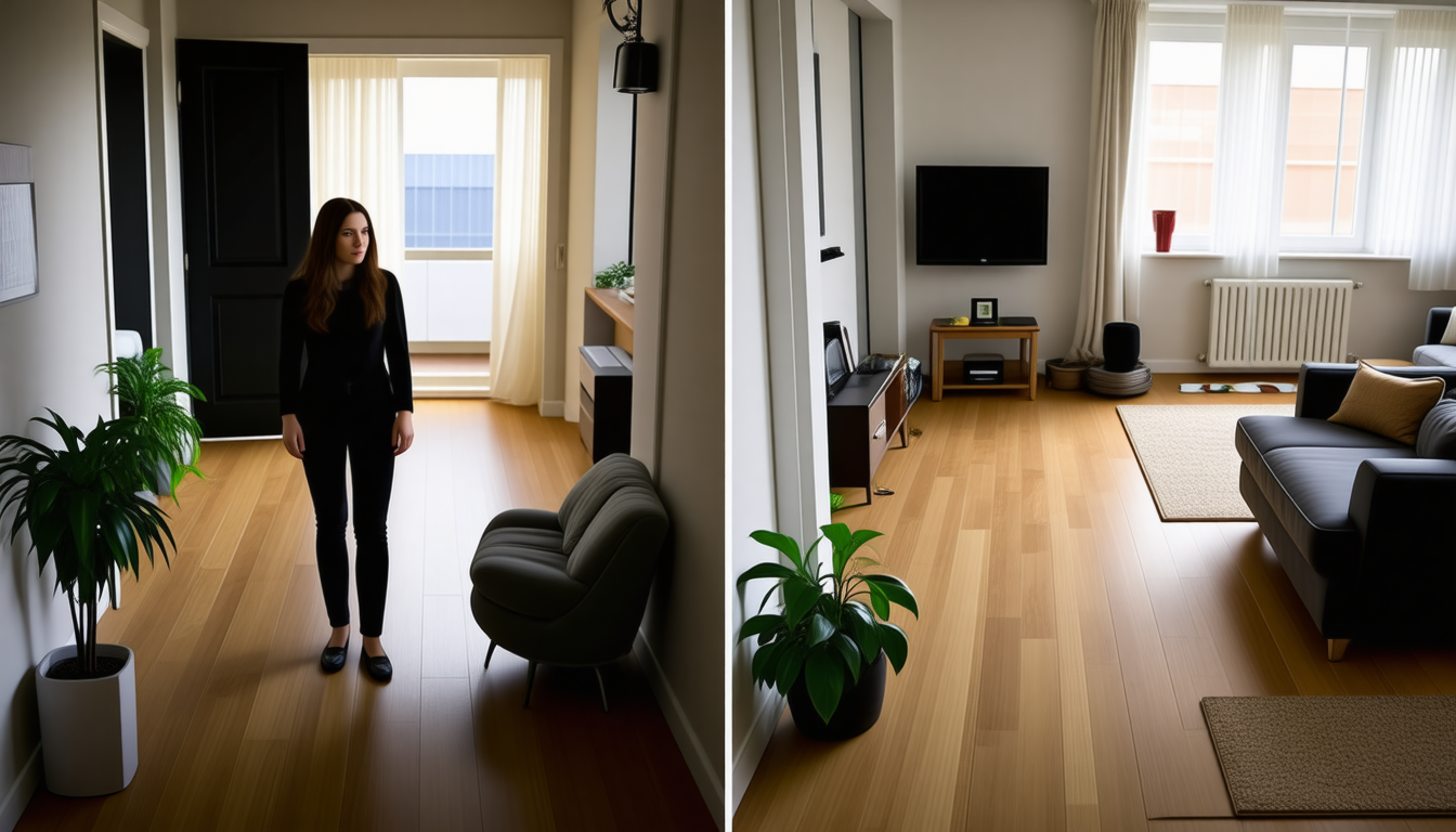 Deux voisines du même immeuble remplacent leur moquette par du parquet le même mois : pourtant, une seule pourra le conserver…