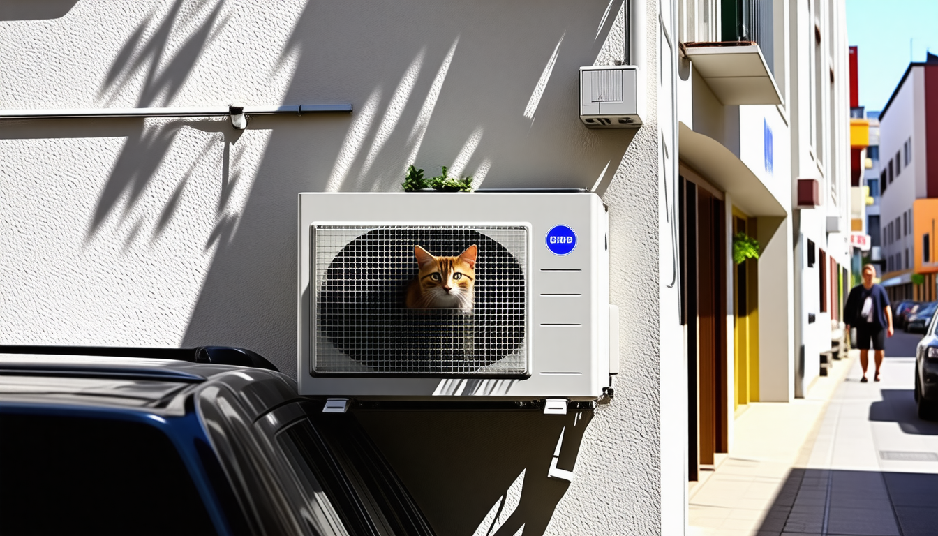 découvrez l'histoire surprenante d'un homme qui installe son climatiseur côté rue pendant une semaine d'absence et la réaction inattendue qui s'en suit.