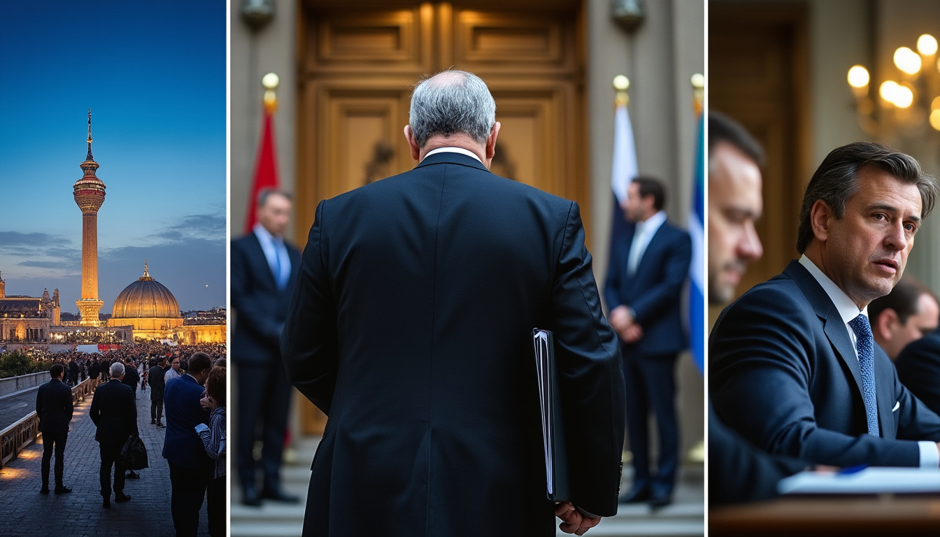 Iran, démission du président serbe et tensions avec les diplomates néerlandais : notre récit des faits marquants