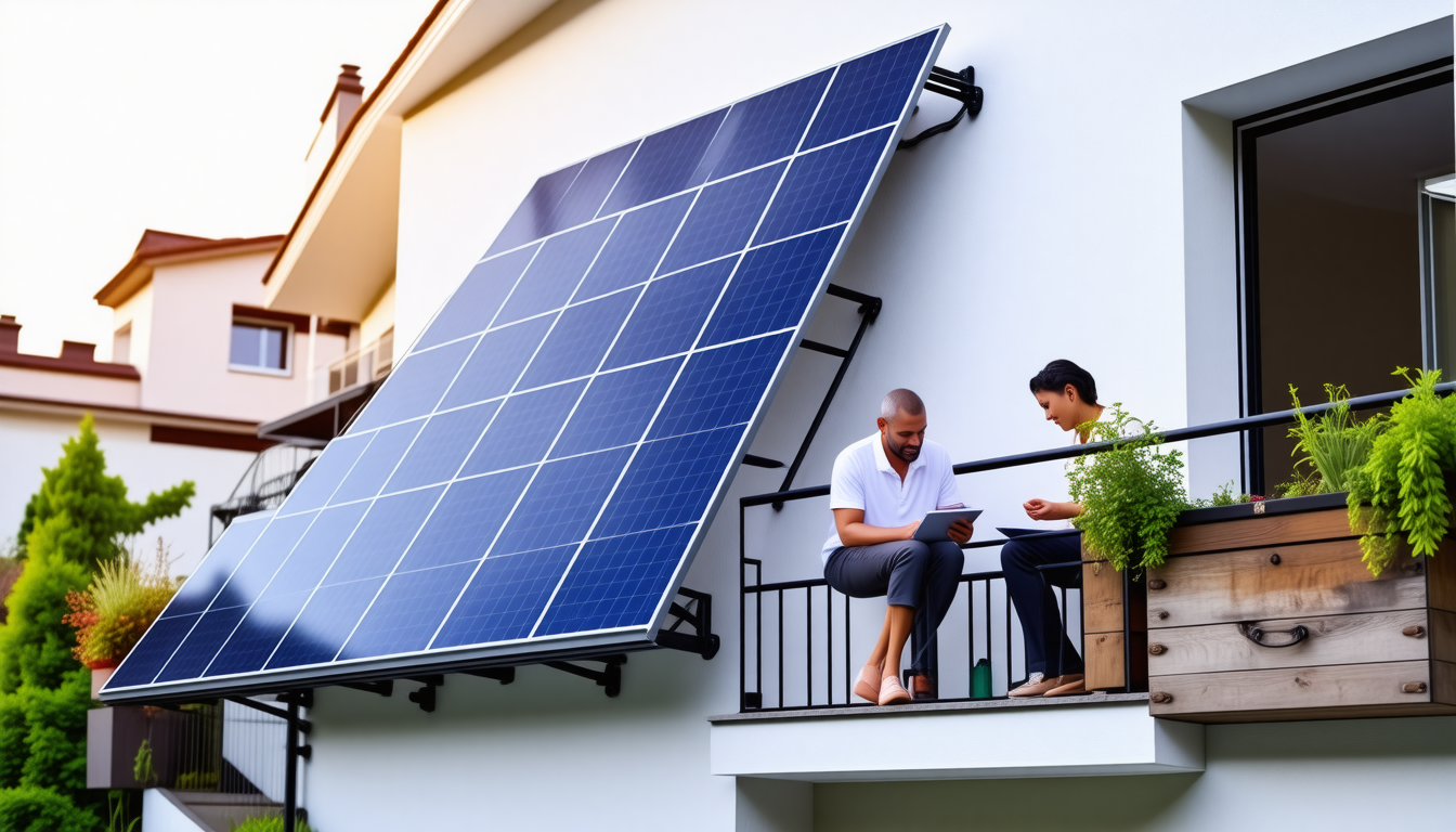 après six mois avec un kit solaire installé sur mon garde-corps de balcon, découvrez les économies réalisées, les limites et le bilan sur ma facture.