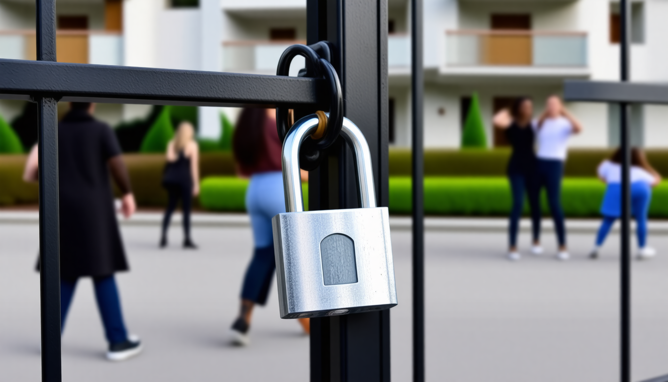 découvrez l'histoire du cadenas posé par un copropriétaire seul, une action qui suscite un vif débat sur les règles et permissions en copropriété.
