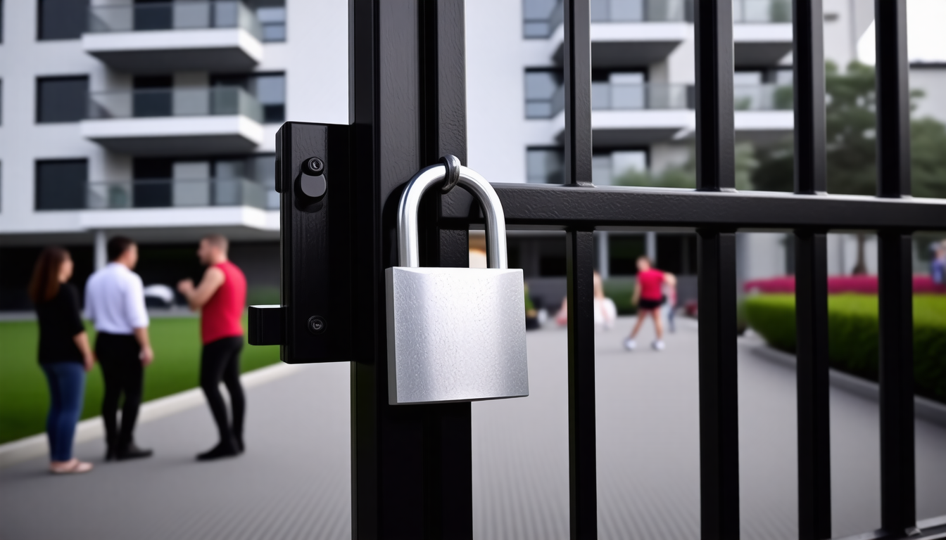 « Je pensais que c’était permis » : l’histoire du cadenas posé par un copropriétaire seul qui fait débat