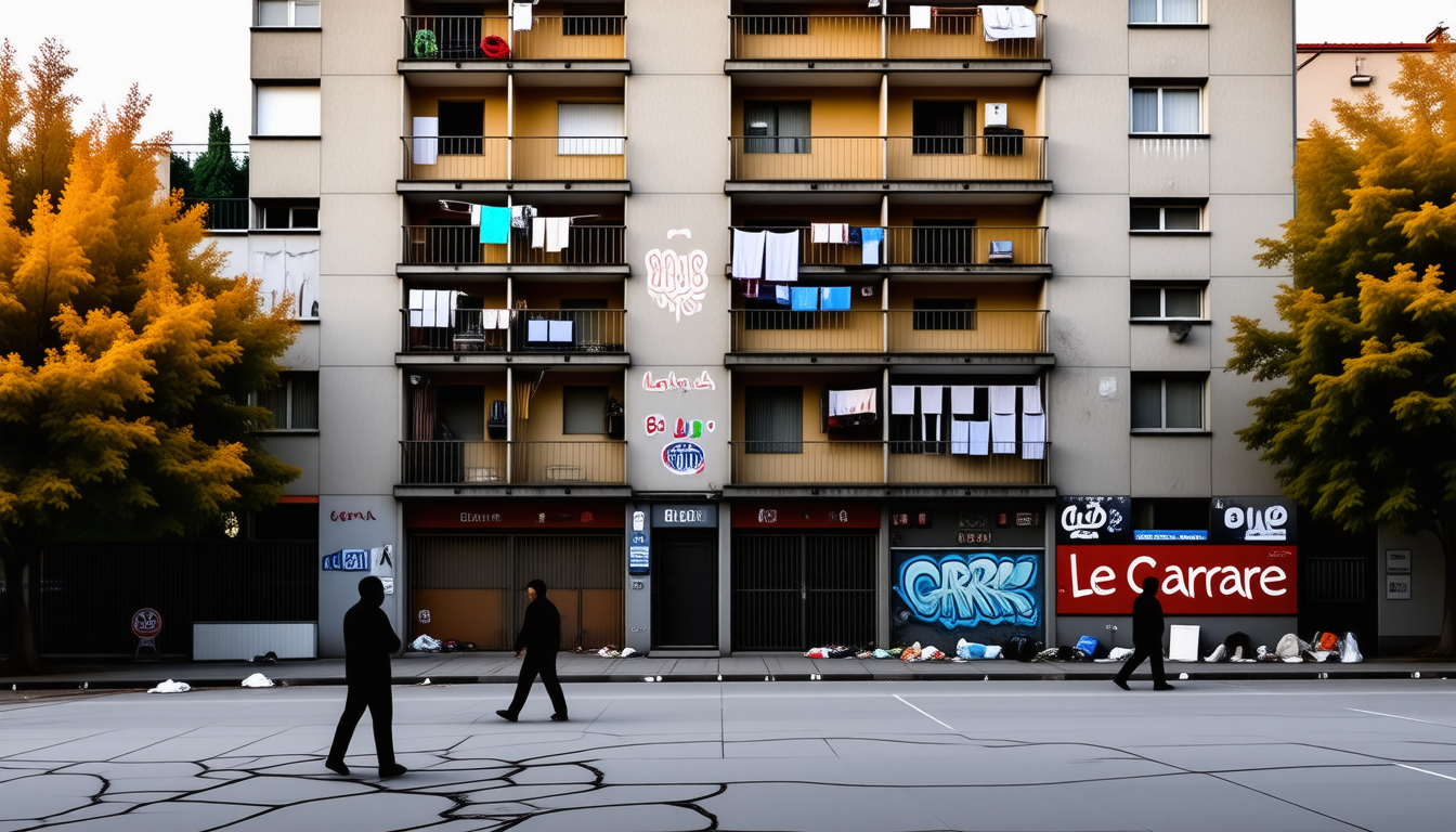 découvrez l'histoire du carrare à échirolles, une copropriété en plein centre-ville confrontée aux défis du trafic de drogues et à ses impacts sur la vie locale.