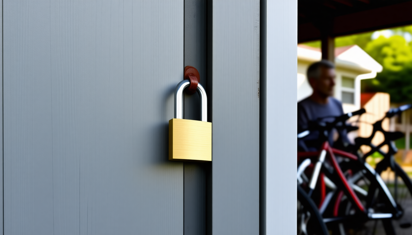 découvrez l'histoire étonnante derrière le nouveau cadenas installé par mon voisin sur la porte du local à vélos communautaire et ses intentions inattendues.