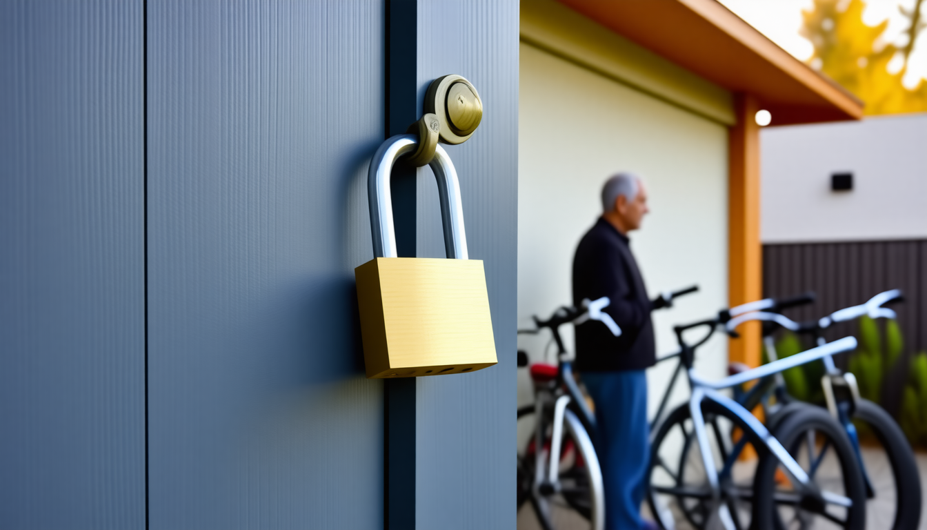 découvrez pourquoi mon voisin a installé un cadenas neuf sur la porte du local à vélos communautaire et quelles étaient ses intentions étonnantes.