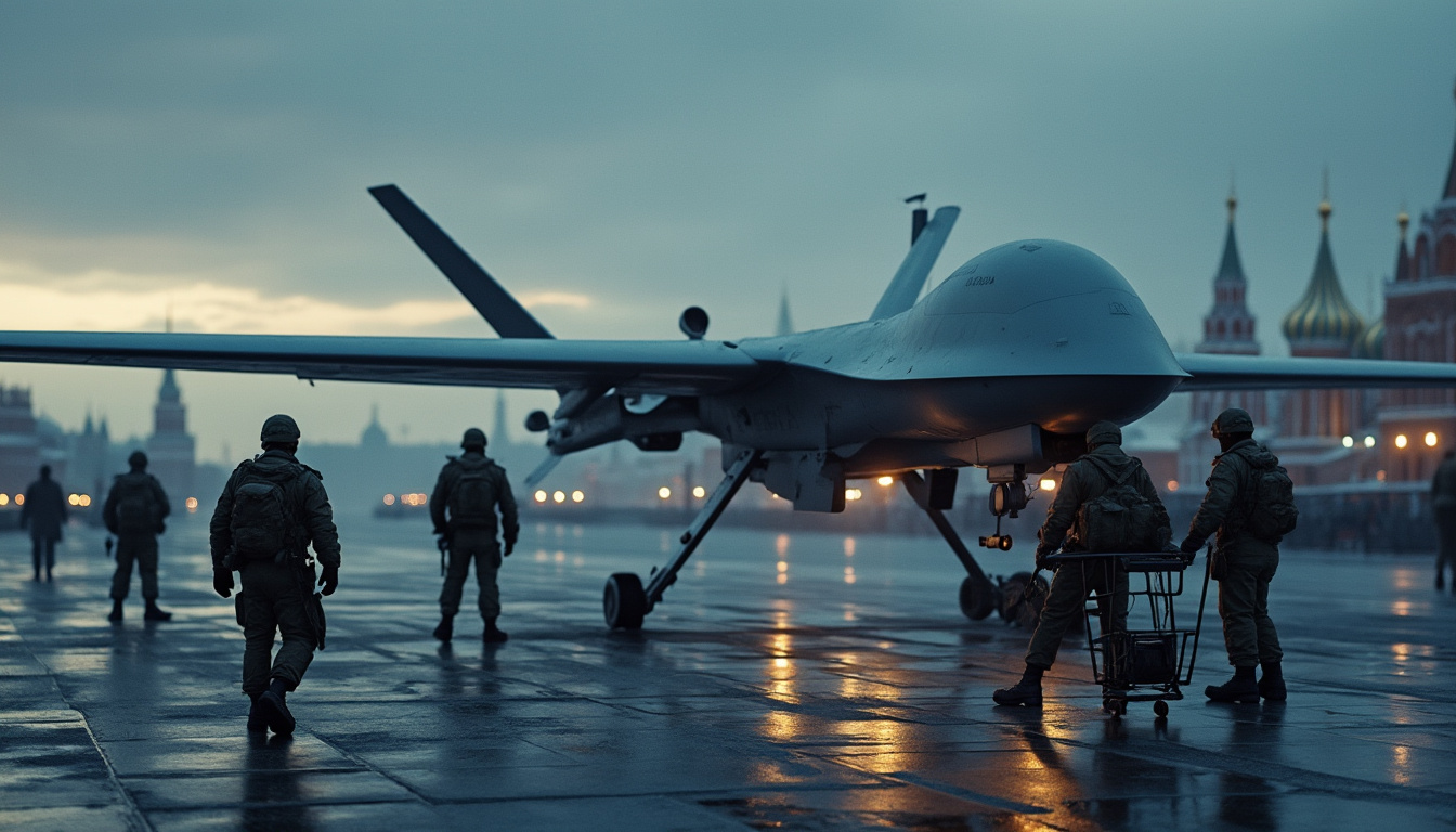 URGENT : Selon le maire de Moscou, 1600 drones ont été déployés depuis samedi dans le cadre du conflit en Ukraine