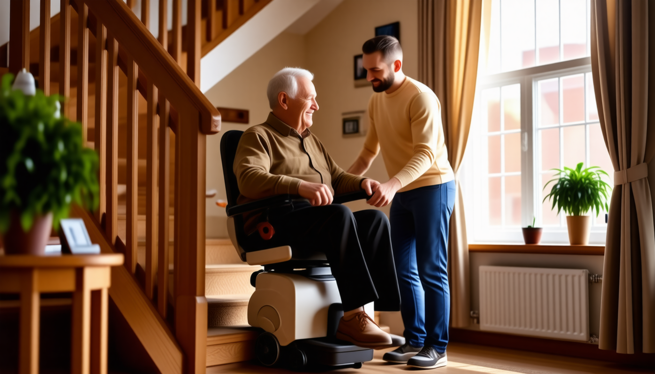 découvrez l'histoire émouvante d'un monte-escalier installé chez mon voisin pour aider son père à préserver son autonomie et son bien-être au quotidien.