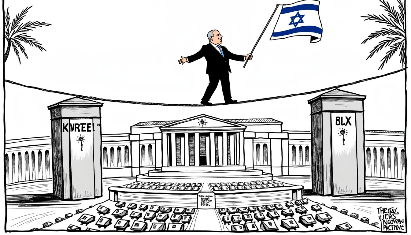 après les législatives, netanyahu joue son avenir politique. chaunu décrypte les rapports de force et les incertitudes qui menacent son pouvoir.