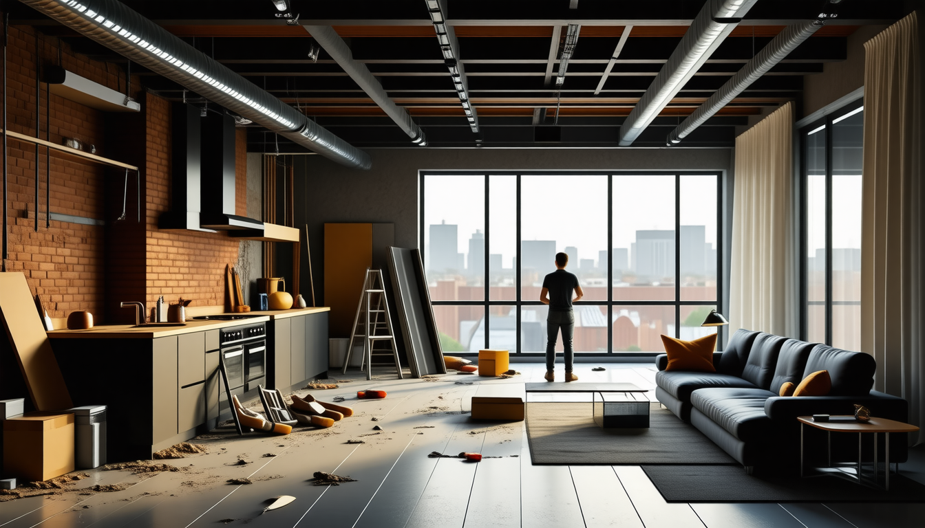 en ouvrant la cuisine sur le salon pour poser une verrière, j’imaginais un chantier simple. au troisième étage, les imprévus ont vite changé la donne.