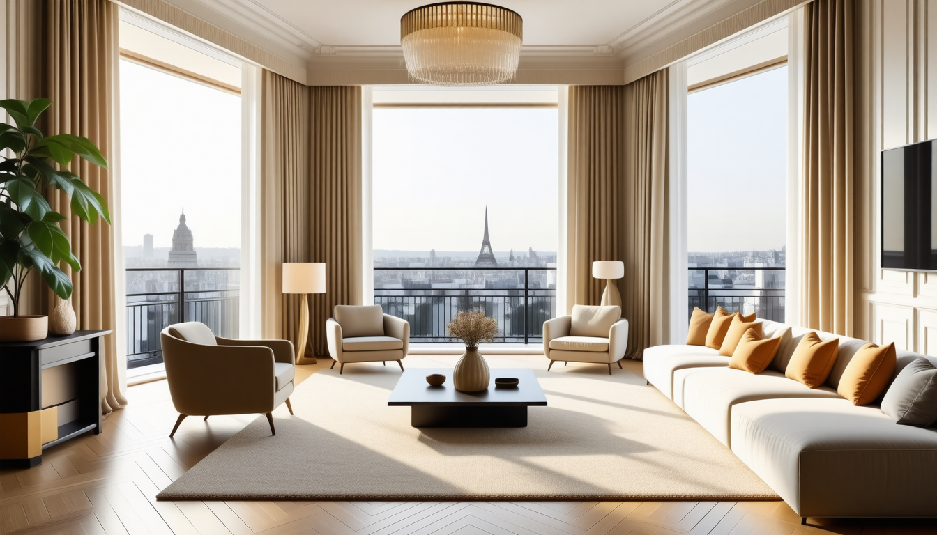 découvrez ce penthouse de luxe de 88 m² à vendre dans le 16ᵉ arrondissement de paris, proposé au prix de 1 050 000 €.