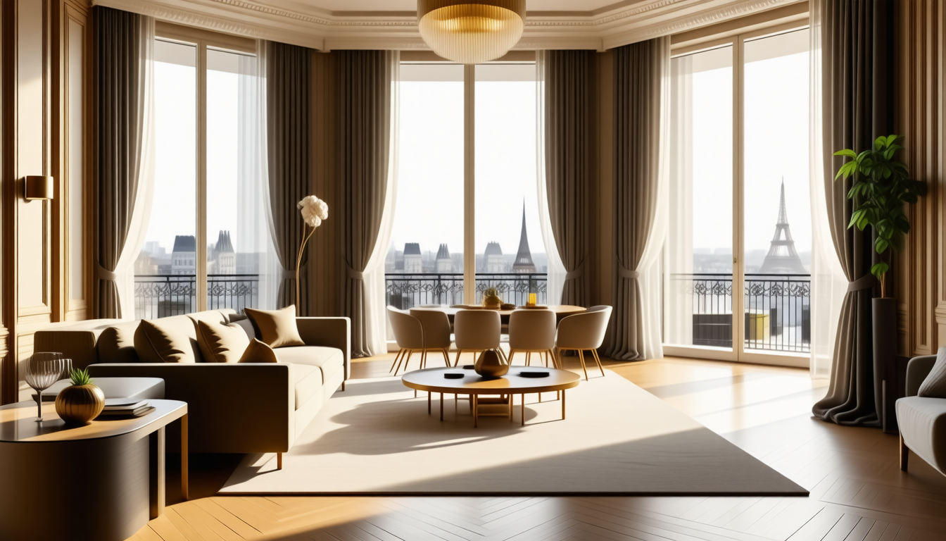 à vendre dans le 16ᵉ arrondissement de paris : penthouse de luxe de 88 m² au prix de 1 050 000 €. découvrez ce bien d’exception.