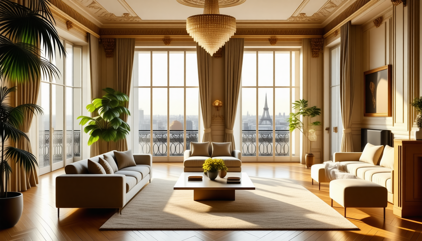 découvrez cet appartement-penthouse de luxe de 88 m² à vendre dans le très prisé 16ᵉ arrondissement de paris, au prix de 1 050 000 €.